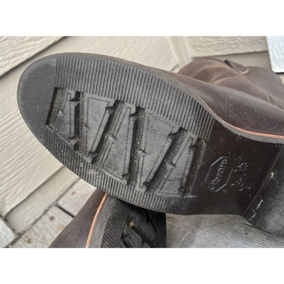 Chippewa Men’s 13D Classic Pull On Work Boots Brown Leather 20075 main image 6